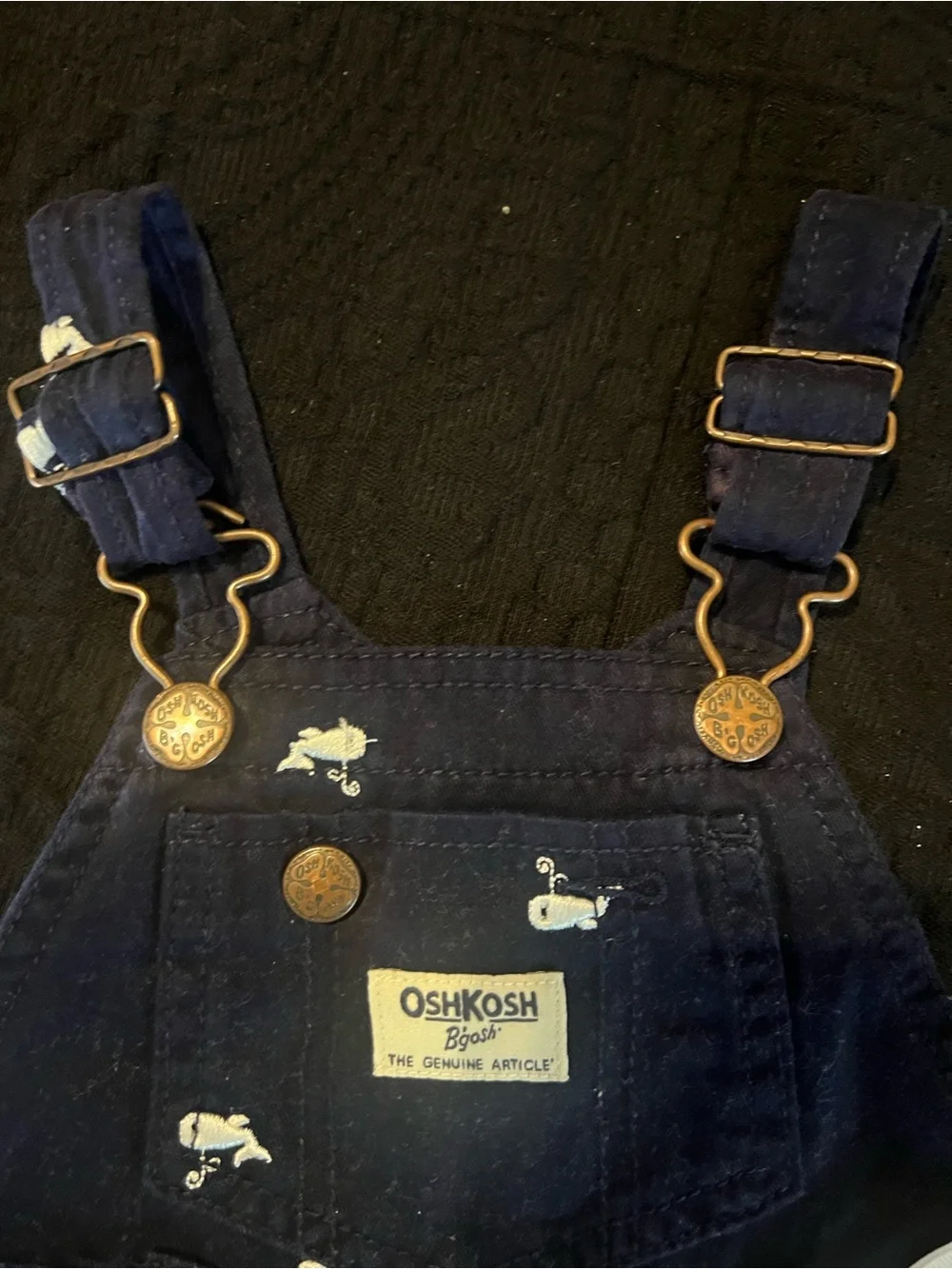 Bundle (2) OshKosh B'gosh Toddler Girls Overalls  Shorts and Dress Set